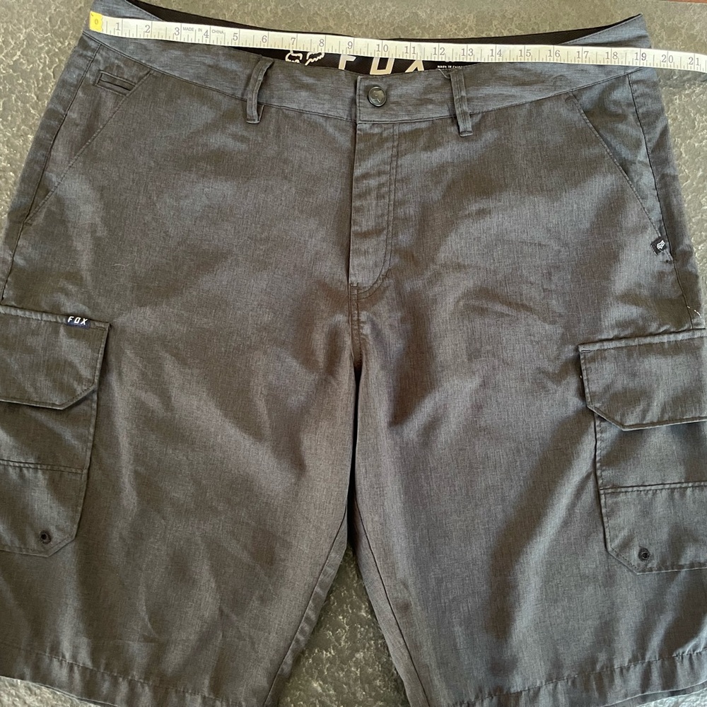 Fox Black and Gray Performance Shorts